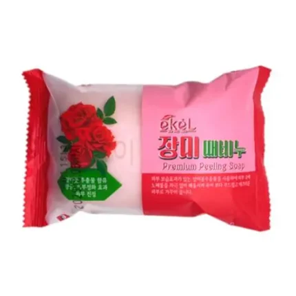 EKEL PREMIUM PEELING SOAP ROSE