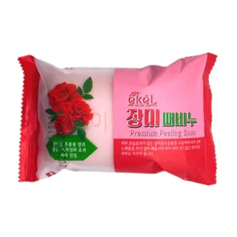 EKEL PREMIUM PEELING SOAP ROSE